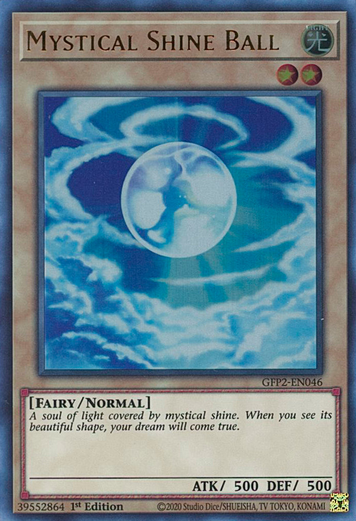 Mystical Shine Ball [GFP2-EN046] Ultra Rare | Exor Games Bridgewater