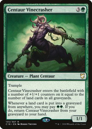 Centaur Vinecrasher [Commander 2018] | Exor Games Bridgewater