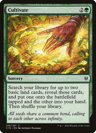 Cultivate [Commander 2016] | Exor Games Bridgewater