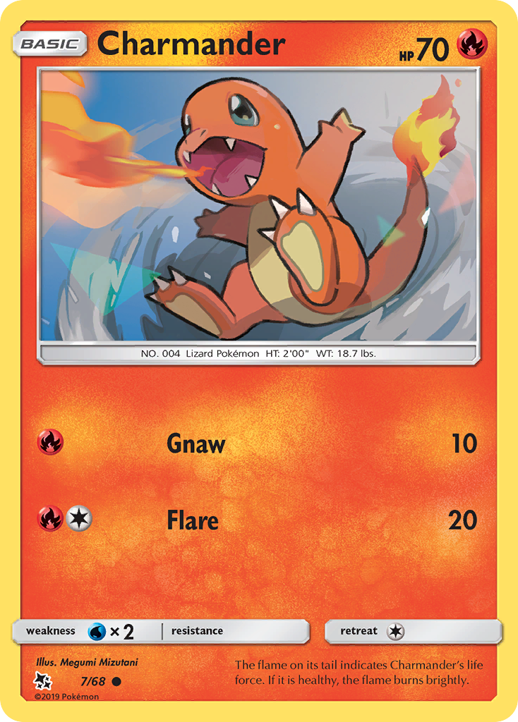 Charmander (7/68) [Sun & Moon: Hidden Fates] | Exor Games Bridgewater