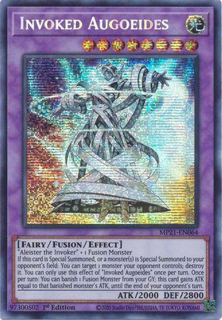 Invoked Augoeides [MP21-EN064] Prismatic Secret Rare | Exor Games Bridgewater