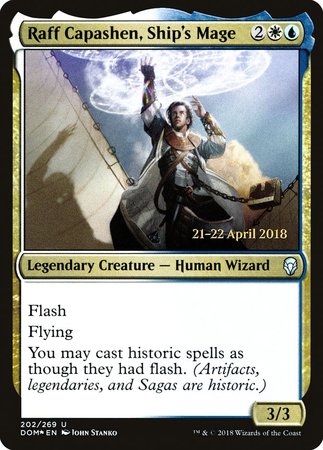 Raff Capashen, Ship's Mage [Dominaria Promos] | Exor Games Bridgewater