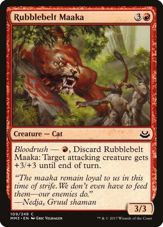 Rubblebelt Maaka [Modern Masters 2017] | Exor Games Bridgewater