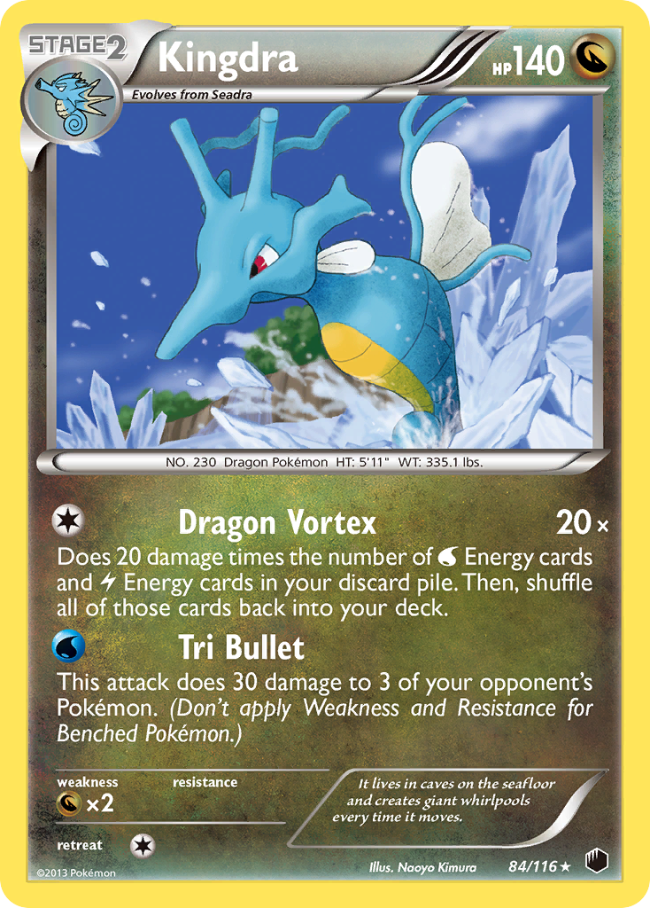 Kingdra (84/116) [Black & White: Plasma Freeze] | Exor Games Bridgewater