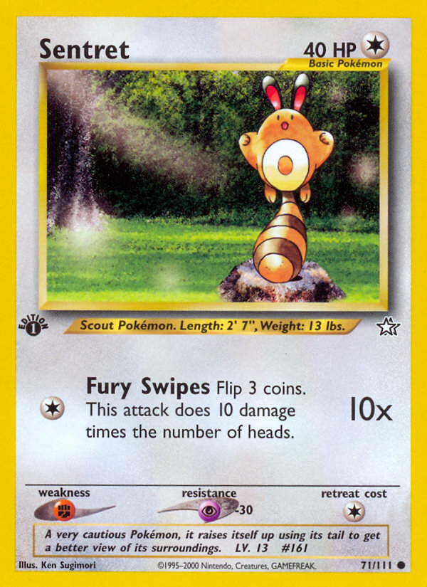 Sentret (71/111) [Neo Genesis 1st Edition] | Exor Games Bridgewater