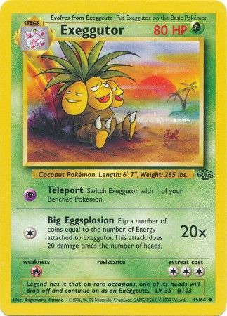 Exeggutor (35/64) [Jungle Unlimited] | Exor Games Bridgewater