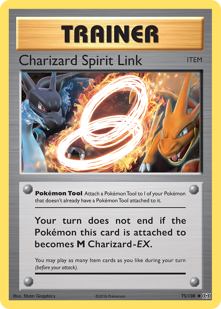 Charizard Spirit Link (75/108) [XY: Evolutions] | Exor Games Bridgewater