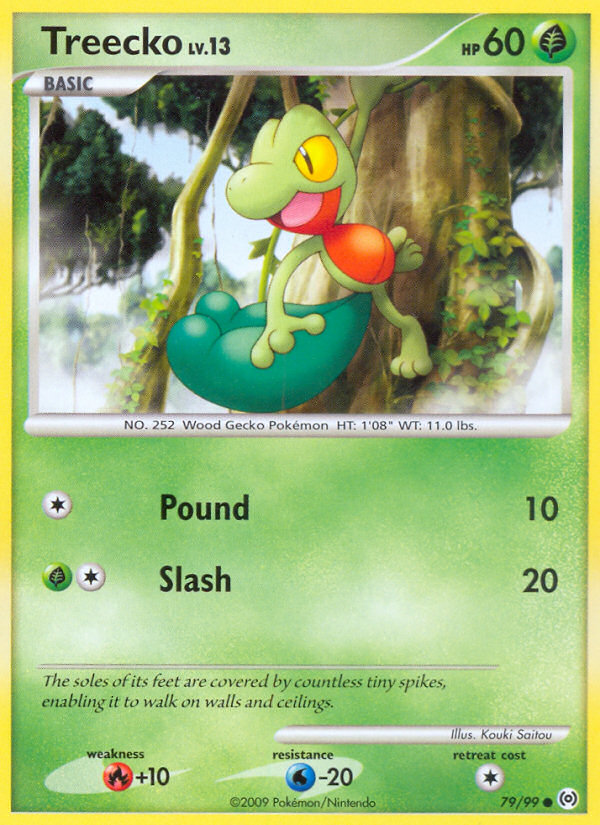 Treecko (79/99) [Platinum: Arceus] | Exor Games Bridgewater