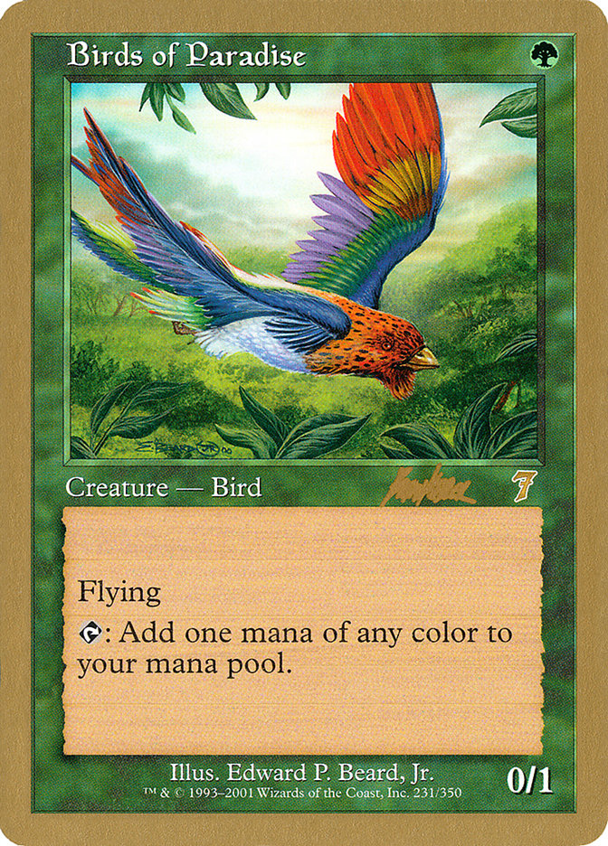 Birds of Paradise (Brian Kibler) [World Championship Decks 2002] | Exor Games Bridgewater