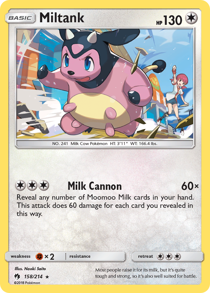 Miltank (158/214) [Sun & Moon: Lost Thunder] | Exor Games Bridgewater