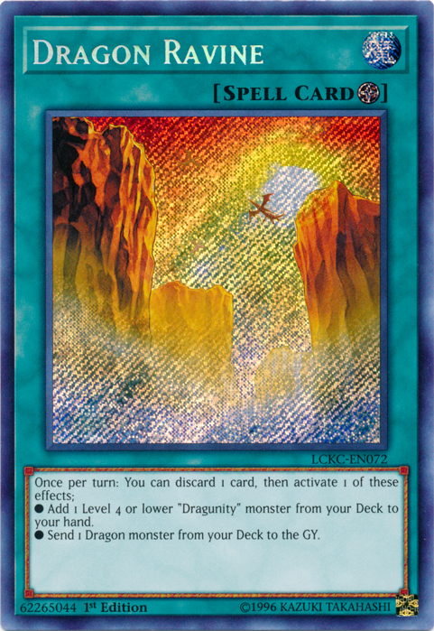 Dragon Ravine [LCKC-EN072] Secret Rare | Exor Games Bridgewater