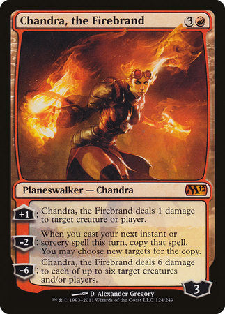 Chandra, the Firebrand [Magic 2012] | Exor Games Bridgewater