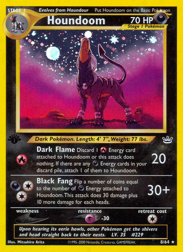 Houndoom (8/64) [Neo Revelation 1st Edition] | Exor Games Bridgewater