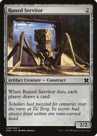 Runed Servitor [Modern Masters 2015] | Exor Games Bridgewater
