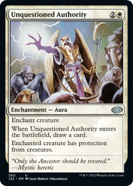 Unquestioned Authority [Jumpstart 2022] | Exor Games Bridgewater
