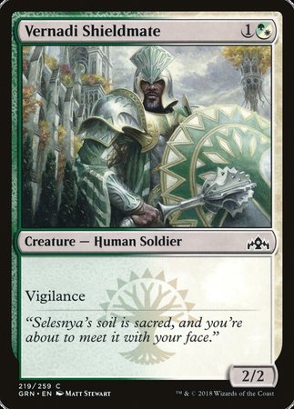 Vernadi Shieldmate [Guilds of Ravnica] | Exor Games Bridgewater