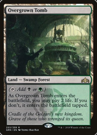 Overgrown Tomb [Guilds of Ravnica] | Exor Games Bridgewater