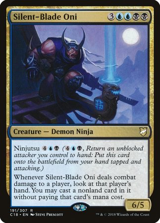 Silent-Blade Oni [Commander 2018] | Exor Games Bridgewater