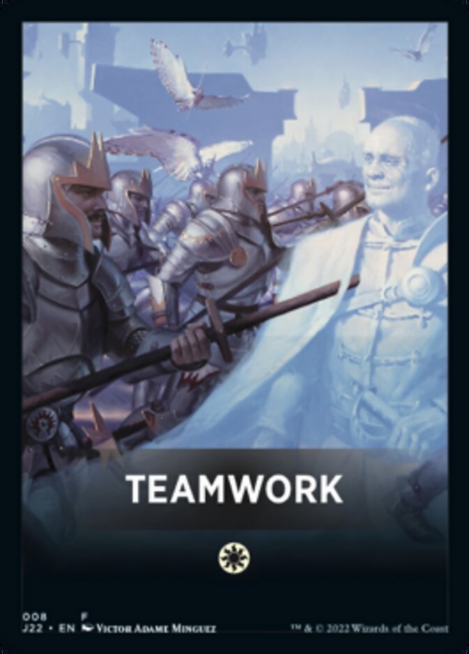 Teamwork Theme Card [Jumpstart 2022 Front Cards] | Exor Games Bridgewater