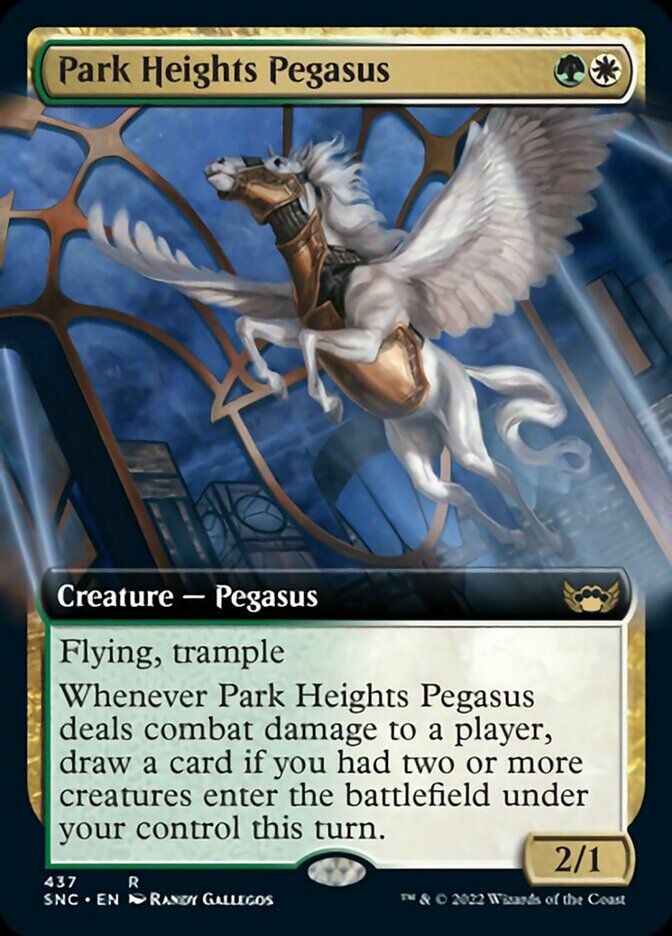 Park Heights Pegasus (Extended Art) [Streets of New Capenna] | Exor Games Bridgewater