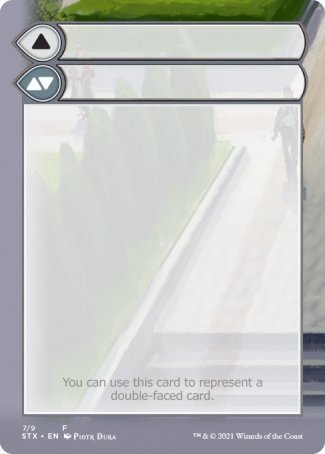 Helper Card (7/9) [Strixhaven: School of Mages Tokens] | Exor Games Bridgewater