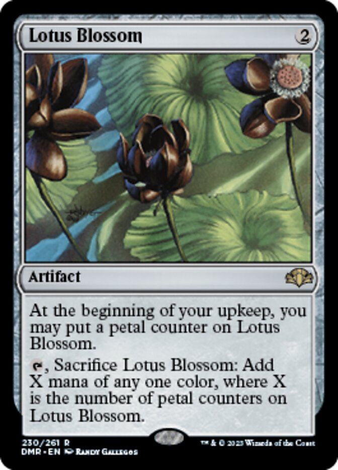 Lotus Blossom [Dominaria Remastered] | Exor Games Bridgewater