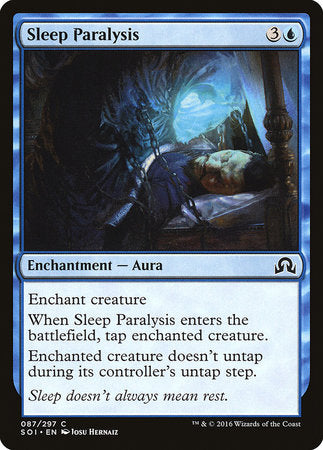 Sleep Paralysis [Shadows over Innistrad] | Exor Games Bridgewater