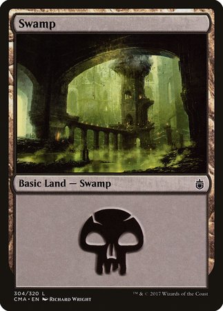 Swamp (304) [Commander Anthology] | Exor Games Bridgewater