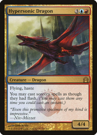 Hypersonic Dragon [Return to Ravnica] | Exor Games Bridgewater