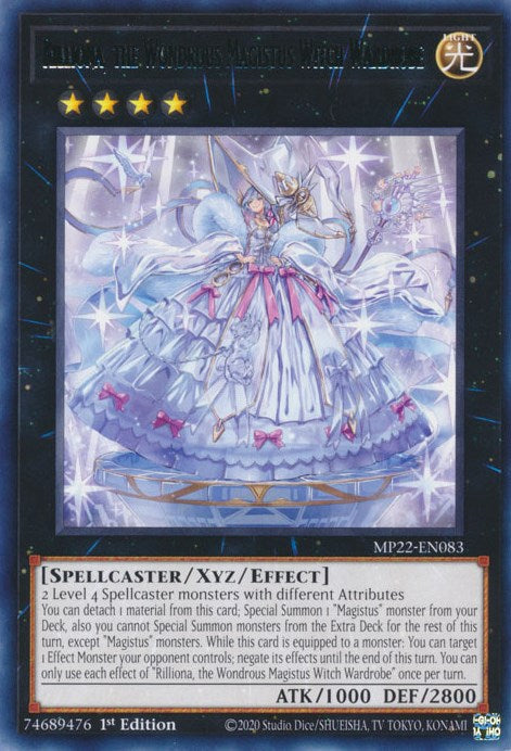 Rilliona, the Wondrous Magistus Witch Wardrobe [MP22-EN083] Rare | Exor Games Bridgewater