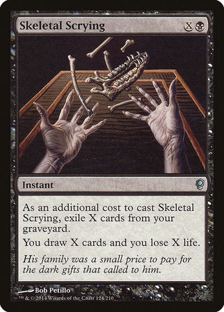 Skeletal Scrying [Conspiracy] | Exor Games Bridgewater