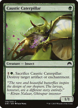 Caustic Caterpillar [Magic Origins] | Exor Games Bridgewater