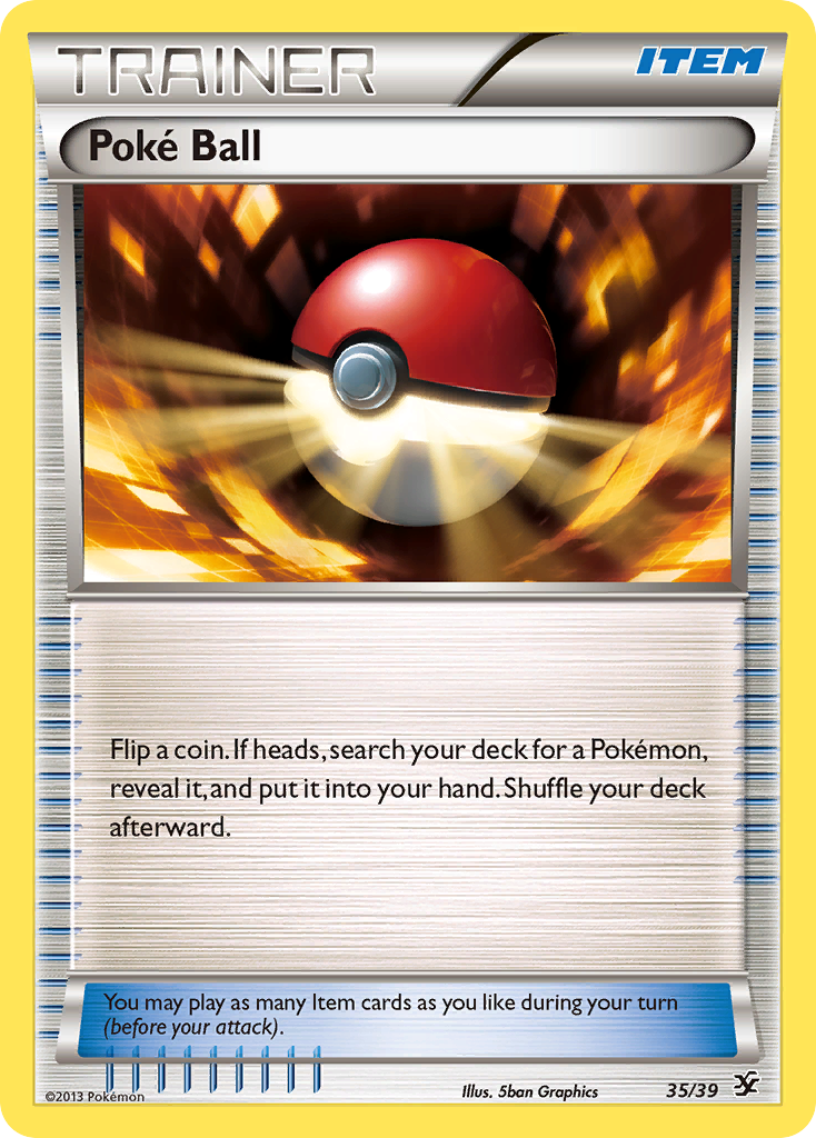 Poke Ball (35/39) [XY: Kalos Starter Set] | Exor Games Bridgewater