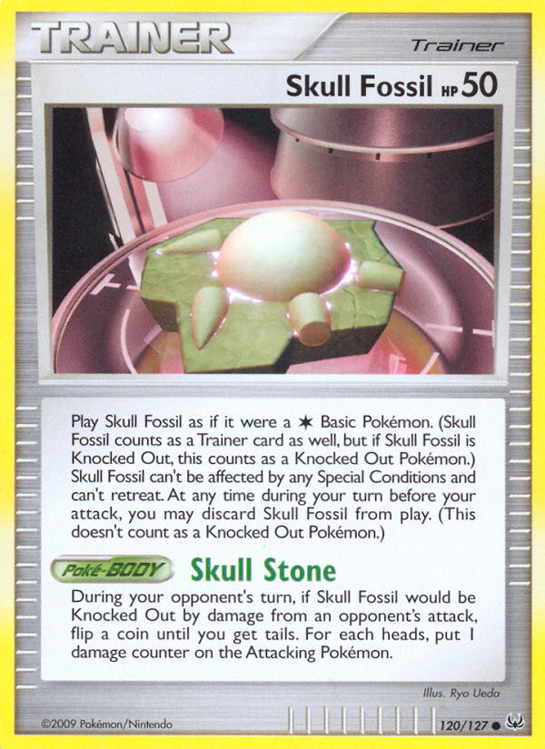 Skull Fossil (120/127) [Platinum: Base Set] | Exor Games Bridgewater