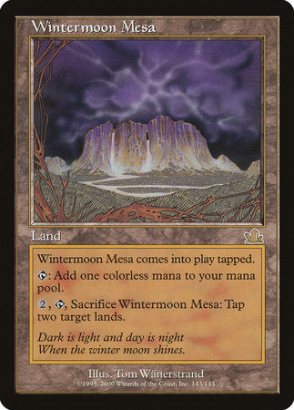 Wintermoon Mesa [Prophecy] | Exor Games Bridgewater