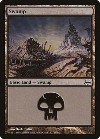 Swamp (59) [Duel Decks: Divine vs. Demonic] | Exor Games Bridgewater