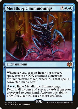 Metallurgic Summonings [Kaladesh] | Exor Games Bridgewater