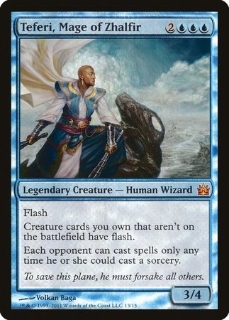 Teferi, Mage of Zhalfir [From the Vault: Legends] | Exor Games Bridgewater