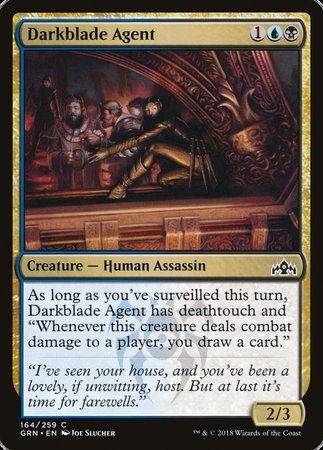 Darkblade Agent [Guilds of Ravnica] | Exor Games Bridgewater