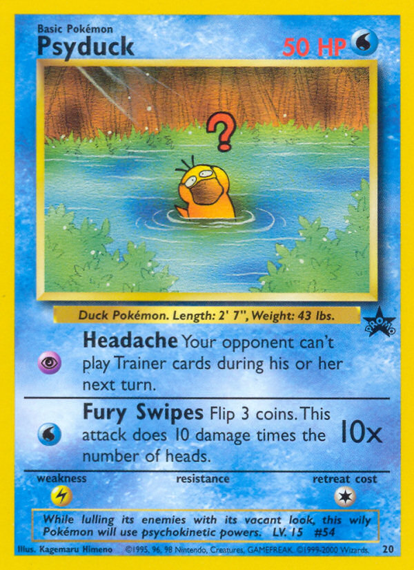 Psyduck (20) [Wizards of the Coast: Black Star Promos] | Exor Games Bridgewater