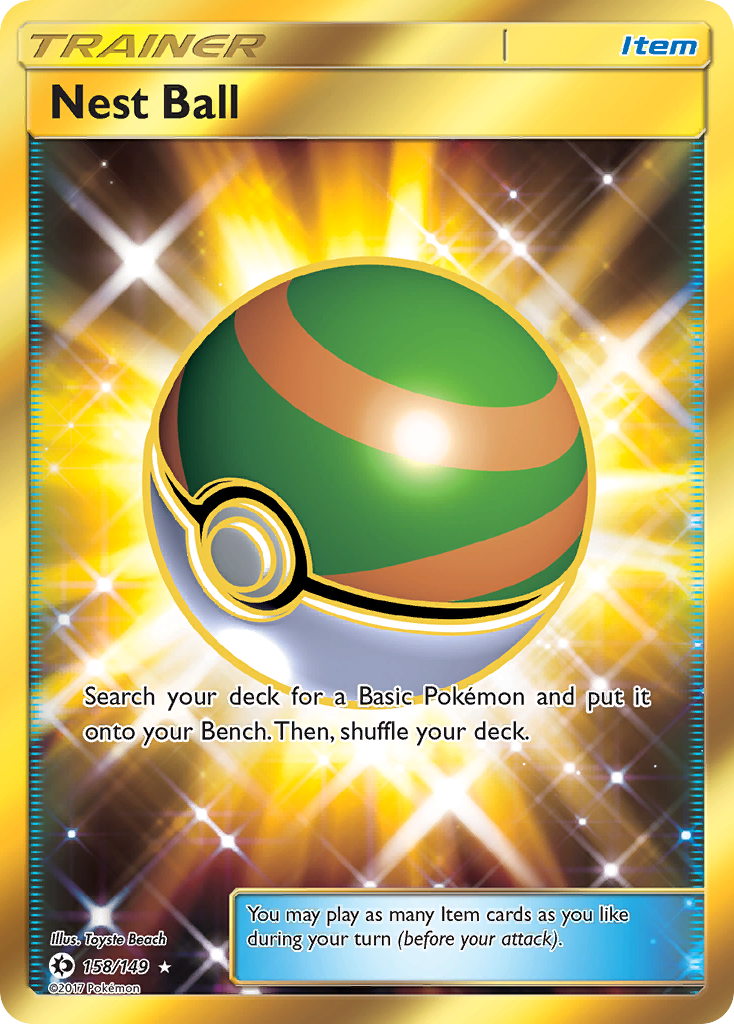 Nest Ball (158/149) [Sun & Moon: Base Set] | Exor Games Bridgewater