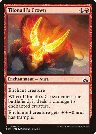 Tilonalli's Crown [Rivals of Ixalan] | Exor Games Bridgewater