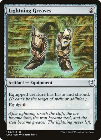 Lightning Greaves [Commander Anthology Volume II] | Exor Games Bridgewater