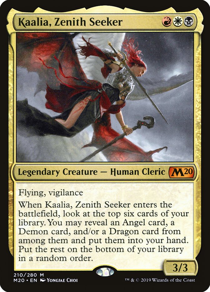 Kaalia, Zenith Seeker [Core Set 2020] | Exor Games Bridgewater