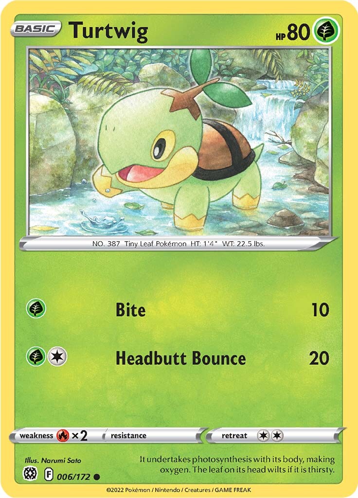 Turtwig (006/172) [Sword & Shield: Brilliant Stars] | Exor Games Bridgewater