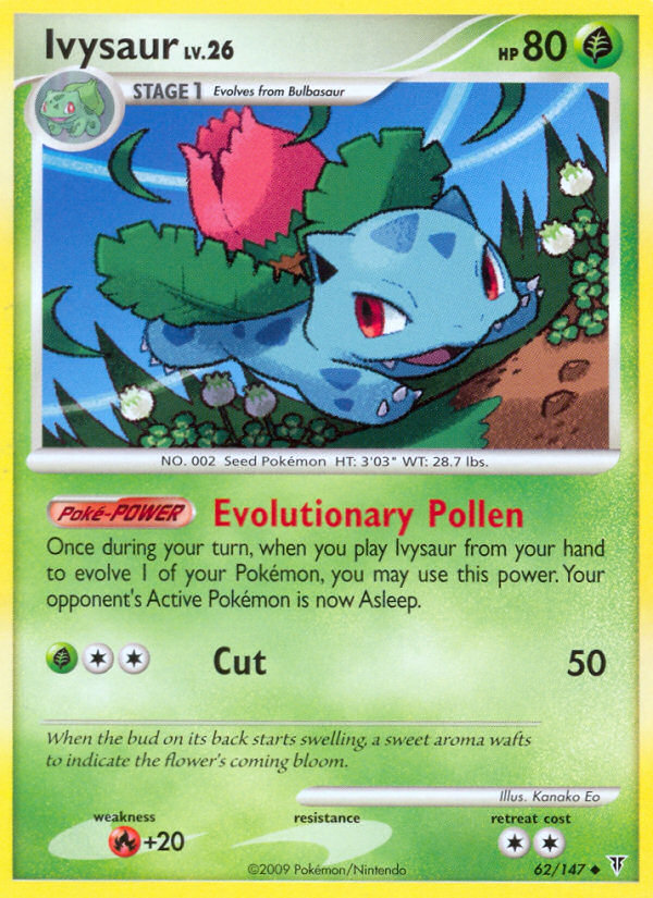 Ivysaur (62/147) [Platinum: Supreme Victors] | Exor Games Bridgewater