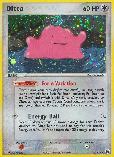 Ditto (4/112) [EX: FireRed & LeafGreen] | Exor Games Bridgewater