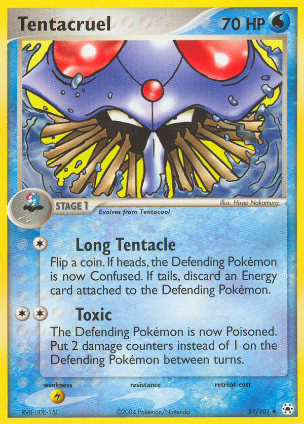 Tentacruel (51/101) [EX: Hidden Legends] | Exor Games Bridgewater