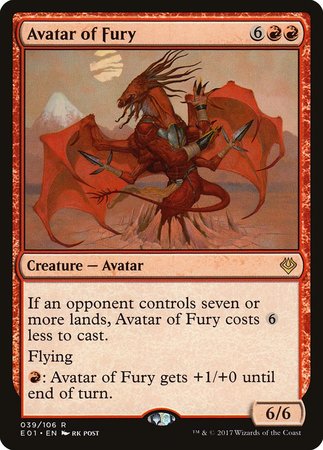 Avatar of Fury [Archenemy: Nicol Bolas] | Exor Games Bridgewater