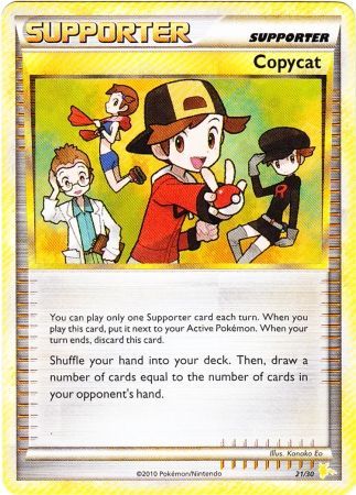 Copycat (21/30) [HeartGold & SoulSilver: Trainer Kit - Raichu] | Exor Games Bridgewater